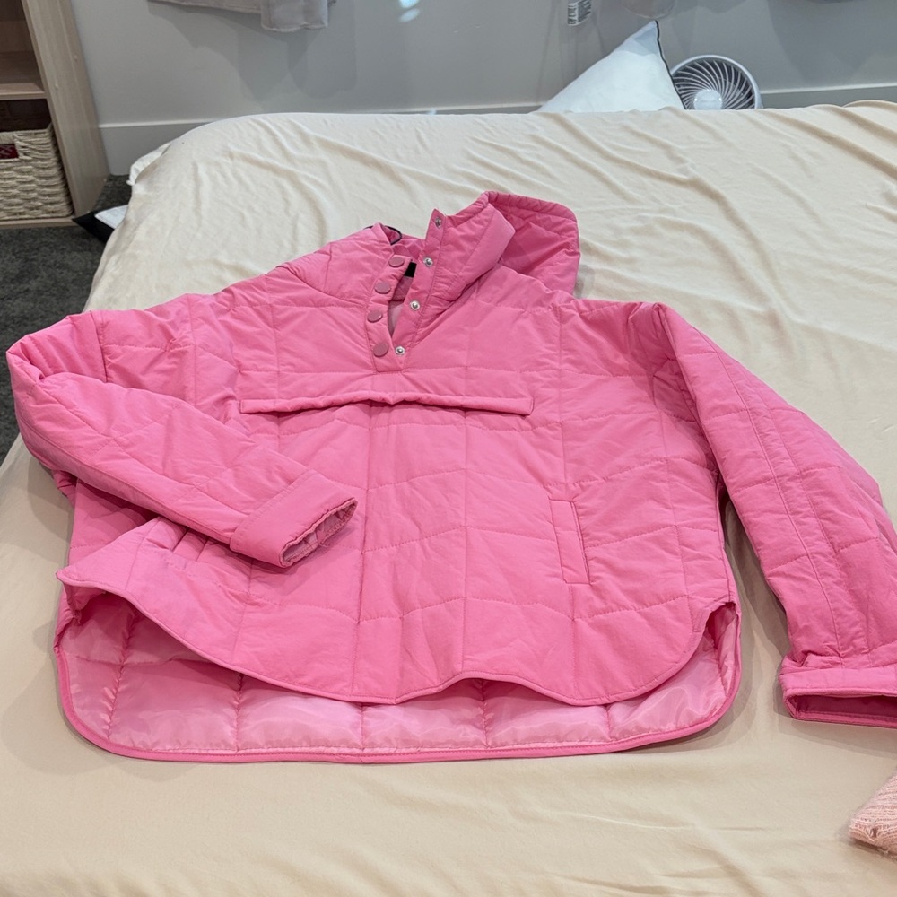 Pink Quilted Jacket
